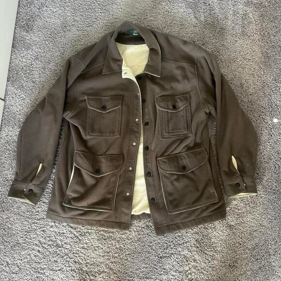 Brown orvis vintage 90s jacket - Picture 2 of 8